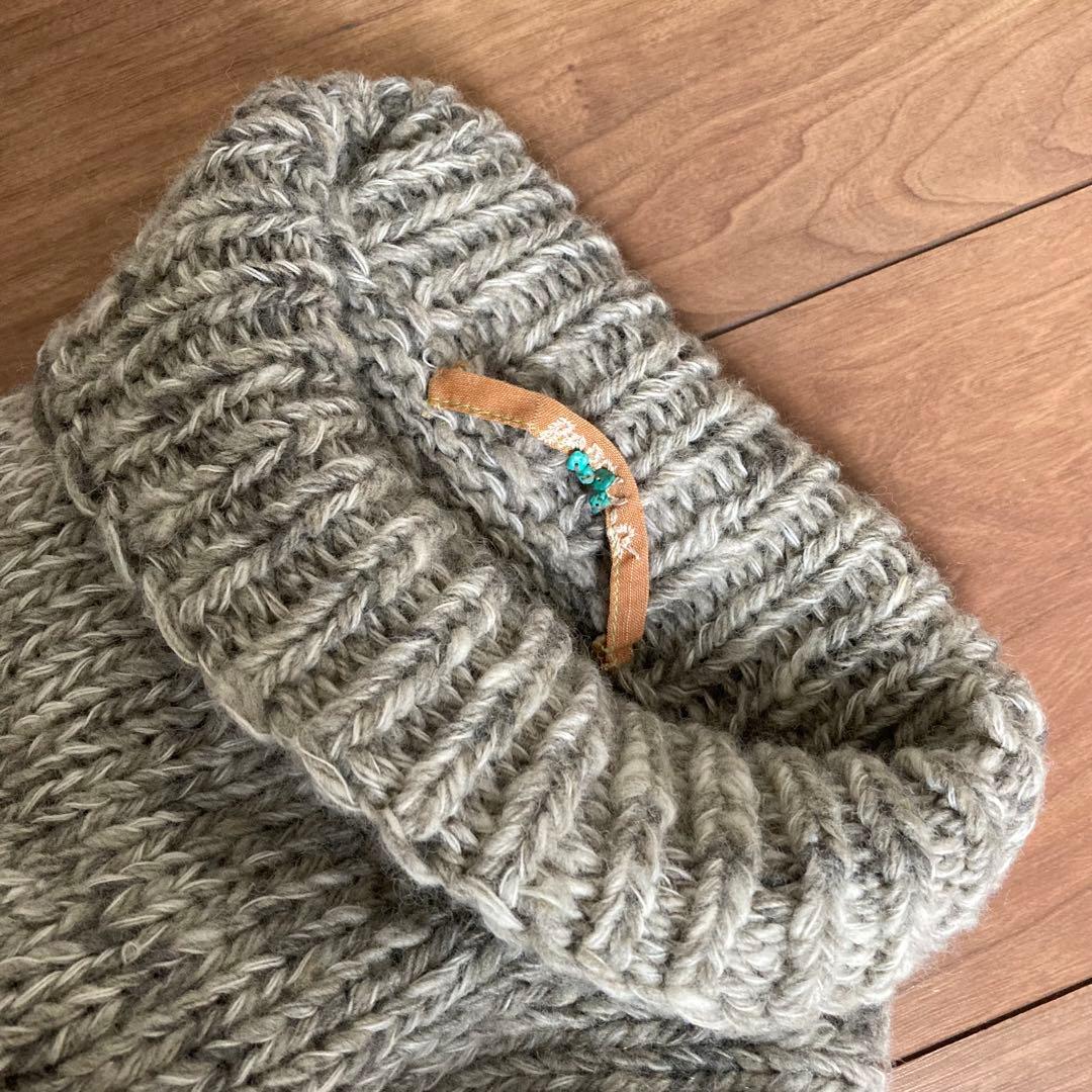 45R ウールニット ハイネック