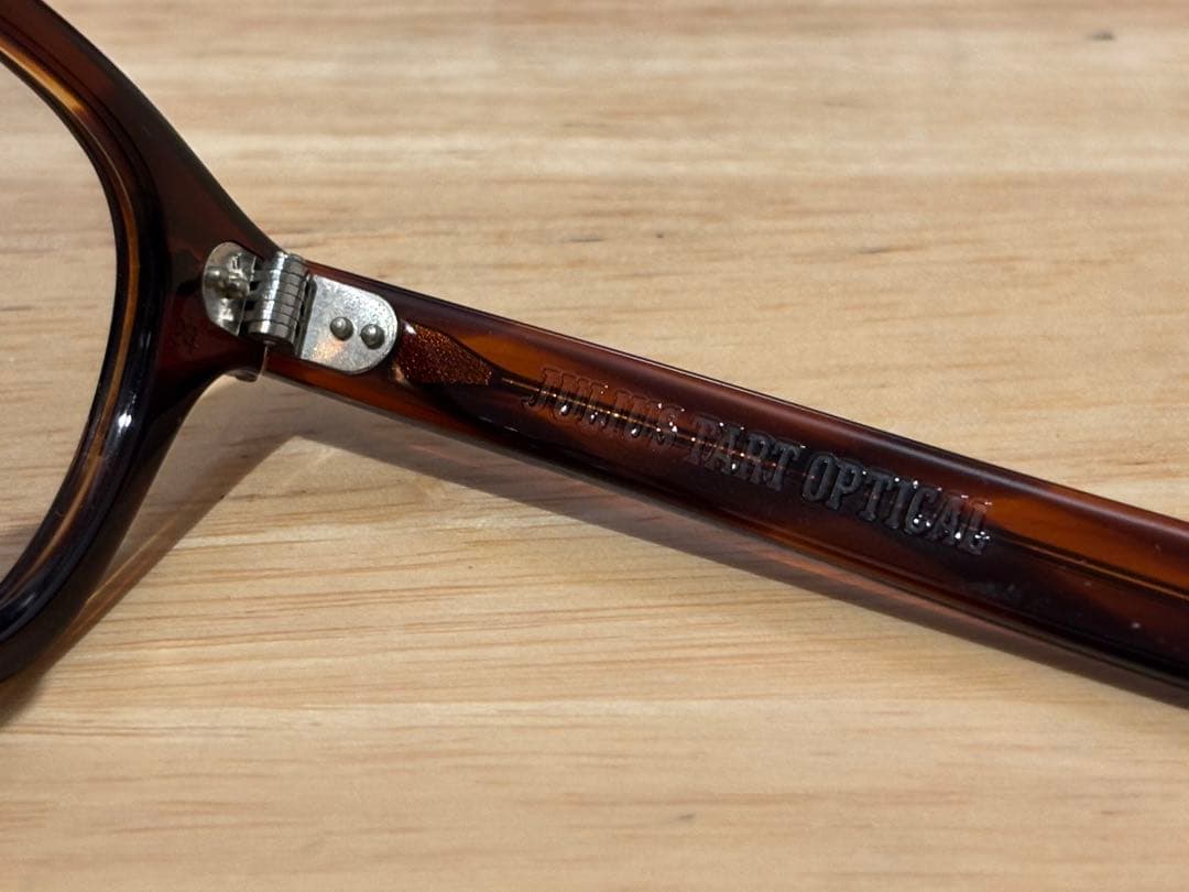小物 JULIUS TART OPTICAL AR46/24-DEMI AMBER