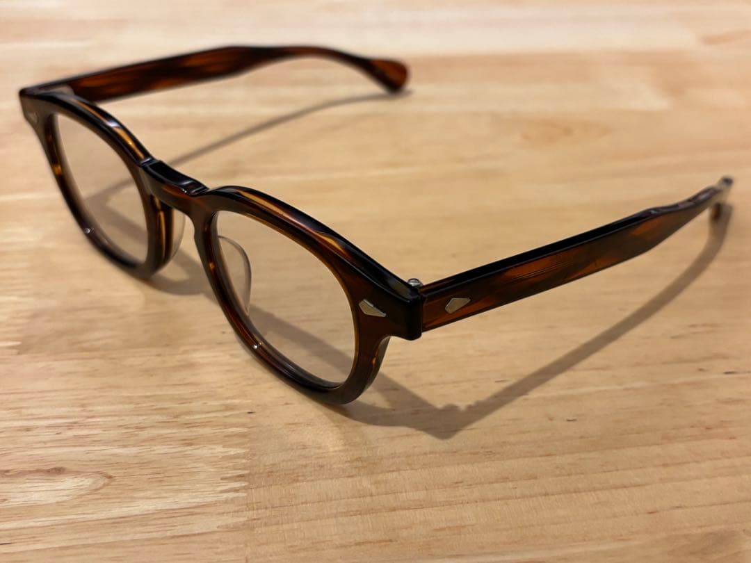 小物 JULIUS TART OPTICAL AR46/24-DEMI AMBER