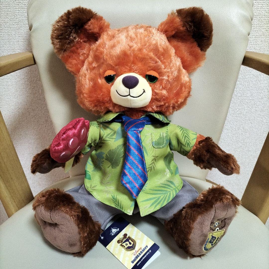 ユニベアシティ　ぬいぐるみ（M）ニック　ズートピア ☆パウシクル☆