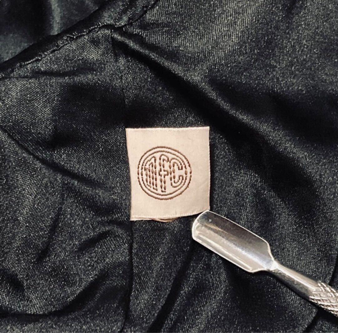 【美品】Nakamura Fur ミンク ラム ファーコート ロングコート 黒