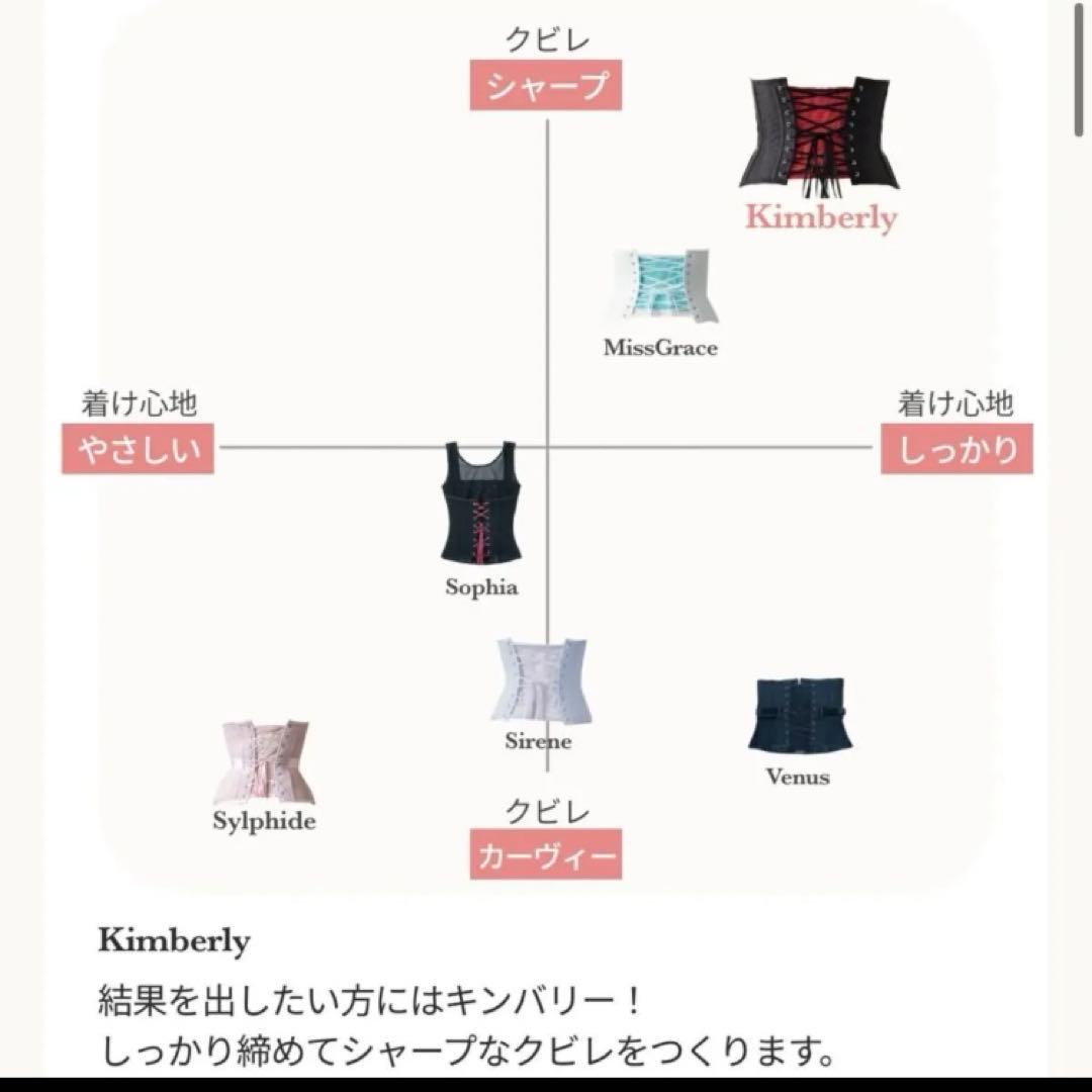 新品未開封　Kimberly (キンバリー) 元鈴木さん　コルセット L