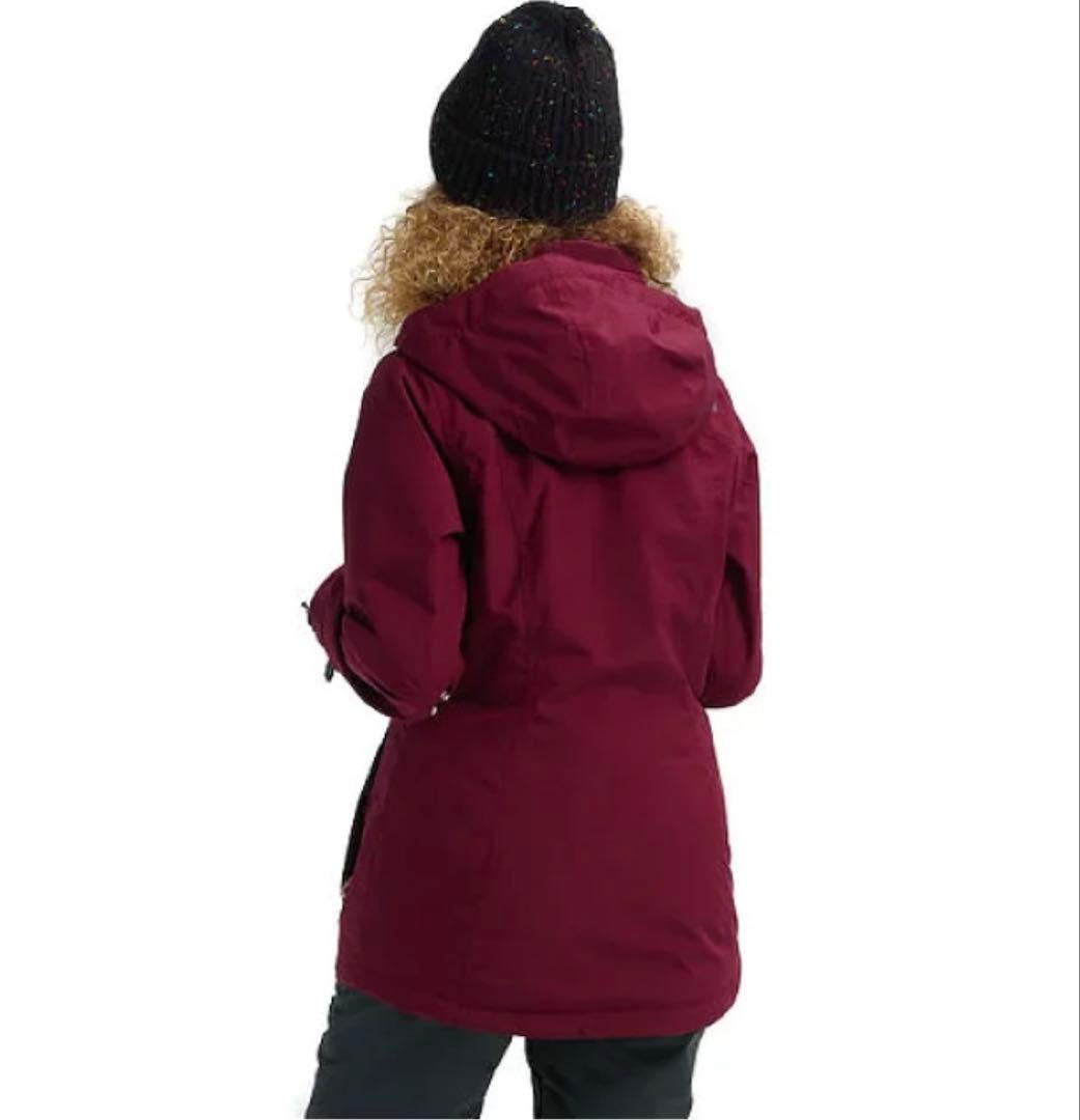 BURTON バートン　バーガンディ フード付きジャケット