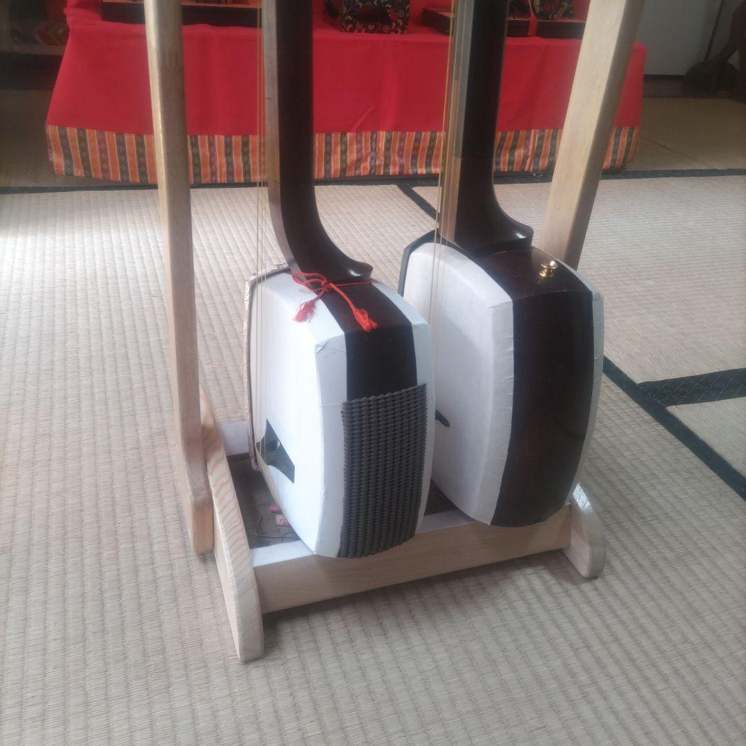 じゅんこさん 専用ページ ２本立て三味線スタンド