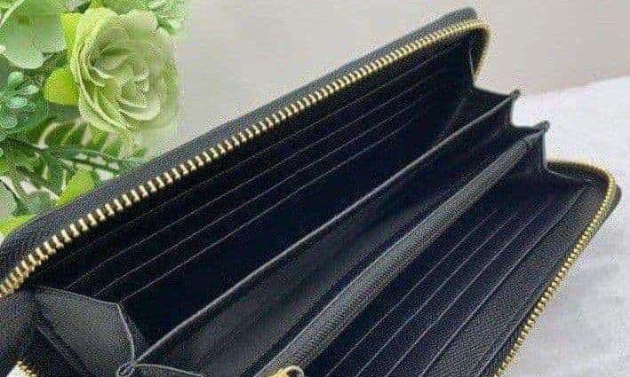 新品未使用コーチ長財布ブラックシグネチャーメンズレディース送料無料即日発送