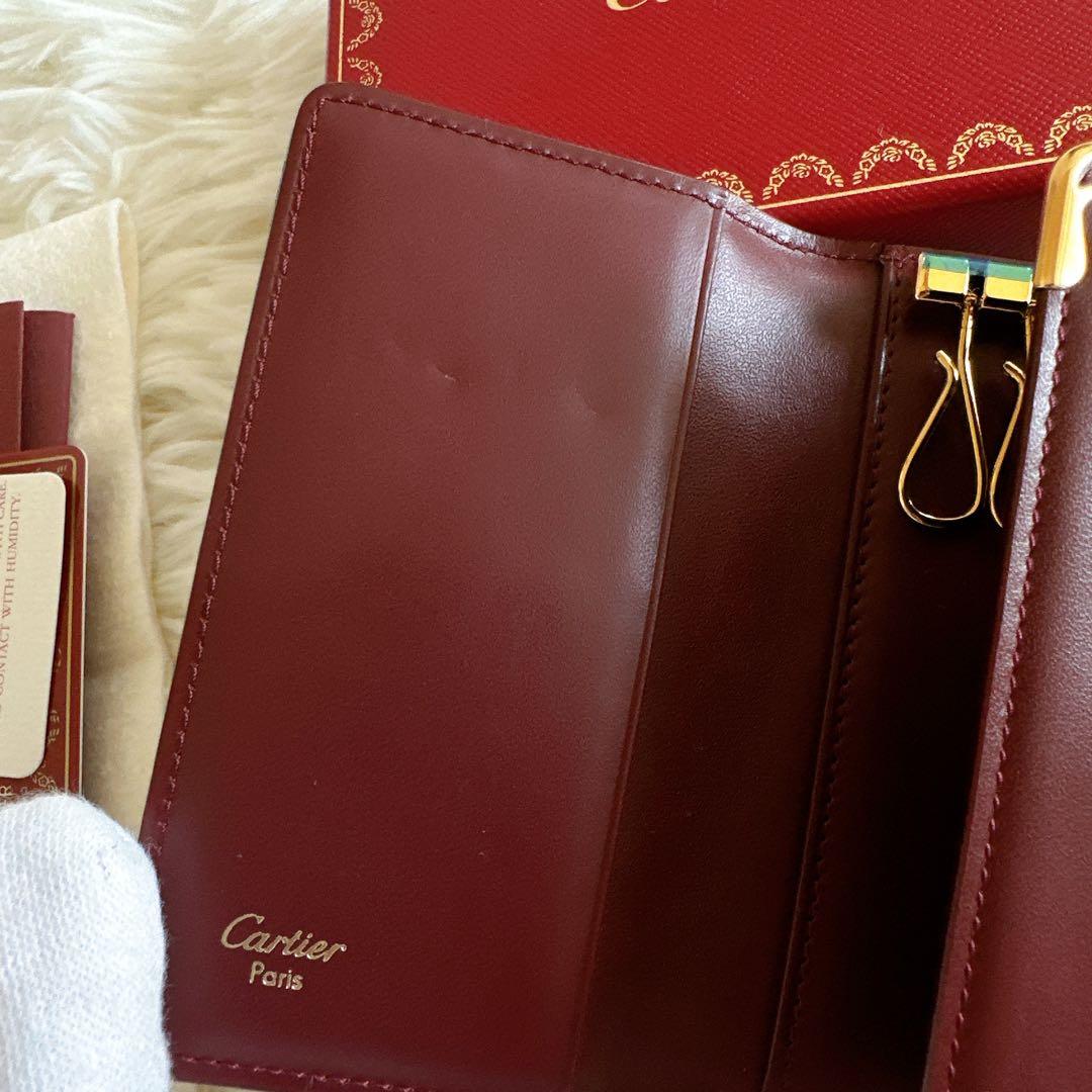 未使用 カルティエ マストライン レザー 6連キーケース