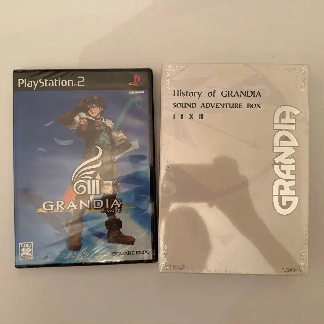 新品未開封　グランディア3＋ヒストリオブグランディア