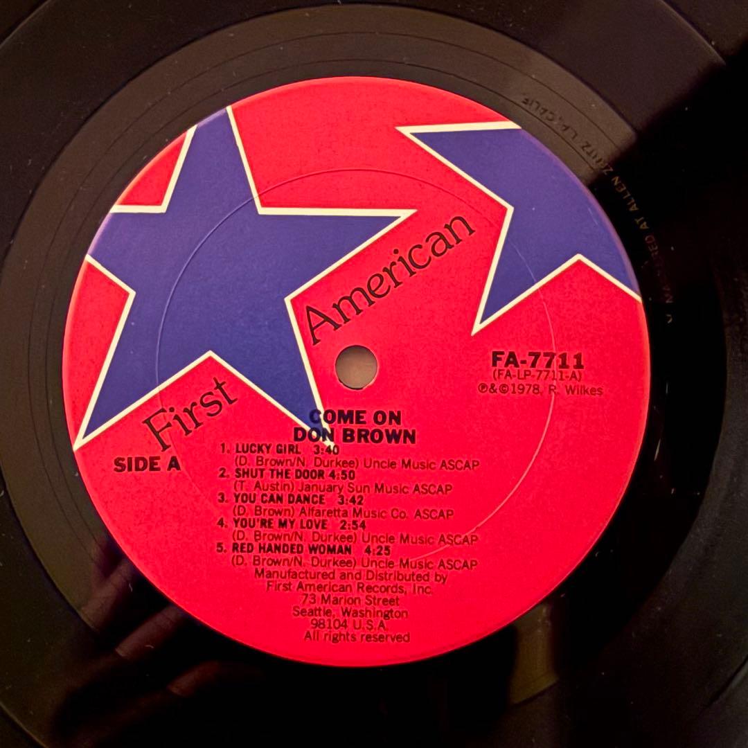 【Come On! / Don Brown】LP