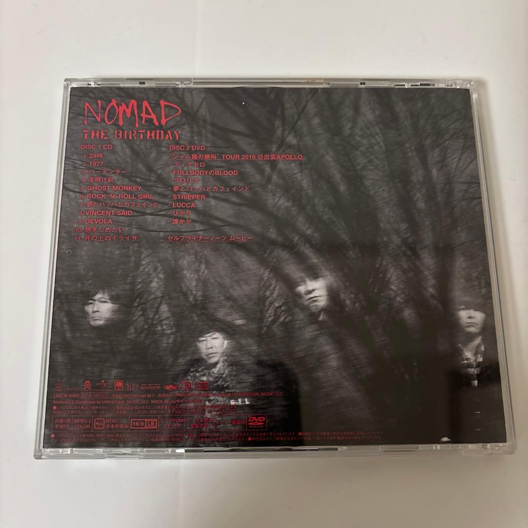 初回盤DVD付　the birthday ［NOMAD］バースデイ