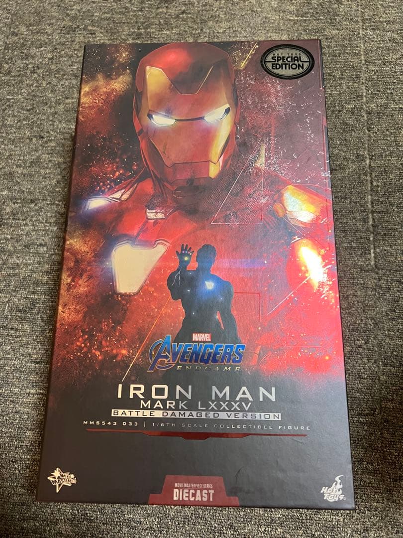 ホットトイズ アイアンマン マーク85 バトルダメージ版