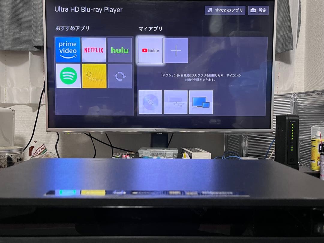 新品リモコン　ULTRA HD ソニー　ブルーレイプレイヤー　UBP-X800