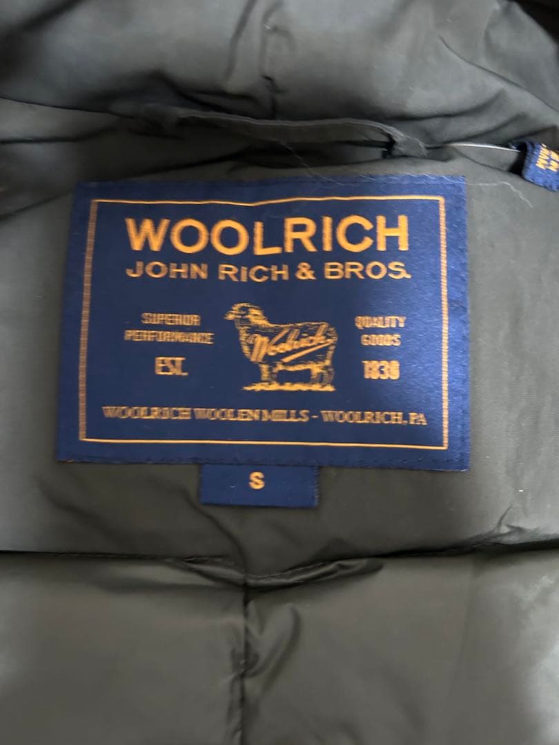 WOOLRICH ウールリッチ リアルファーフード付きロングダウンジャケット