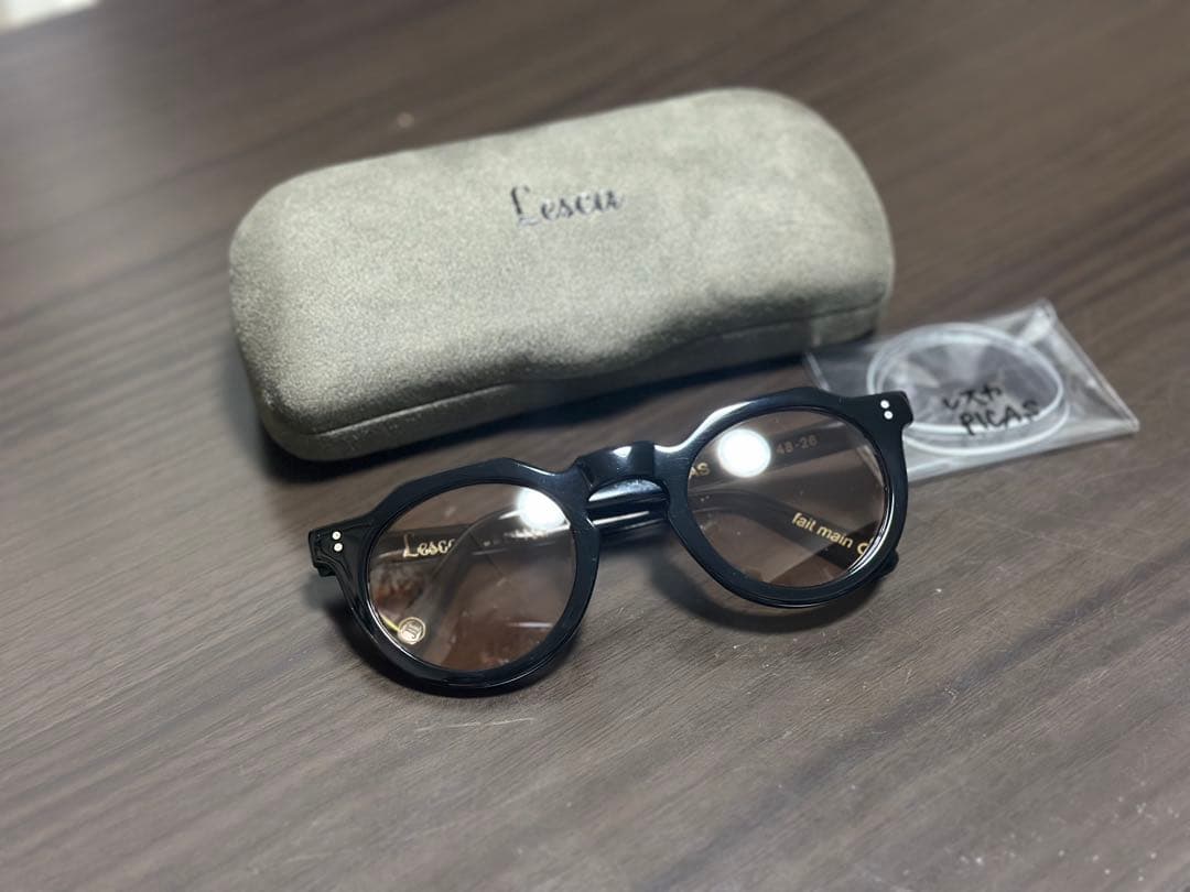 【ほぼ未使用新品】Lesca Lunetier Pica Black 付属比充実