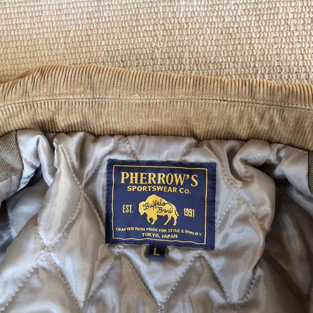 美品 Pherrow's フェローズ ハンティングジャケット カバーオール L
