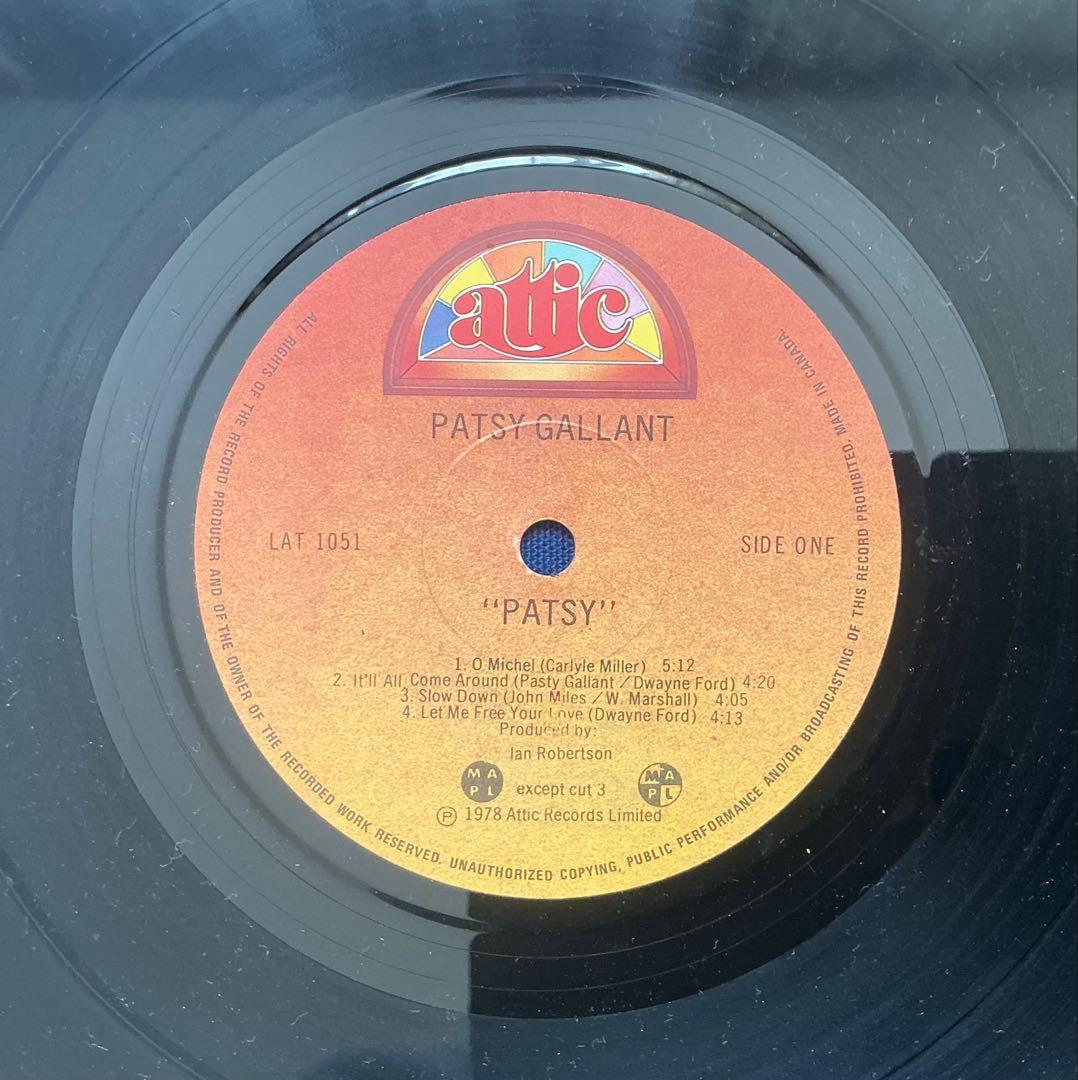 Patsy Gallant / Patsy! 【Original / LP】