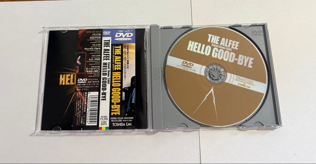 帯付THE ALFEE HELLO GOOD-BYE