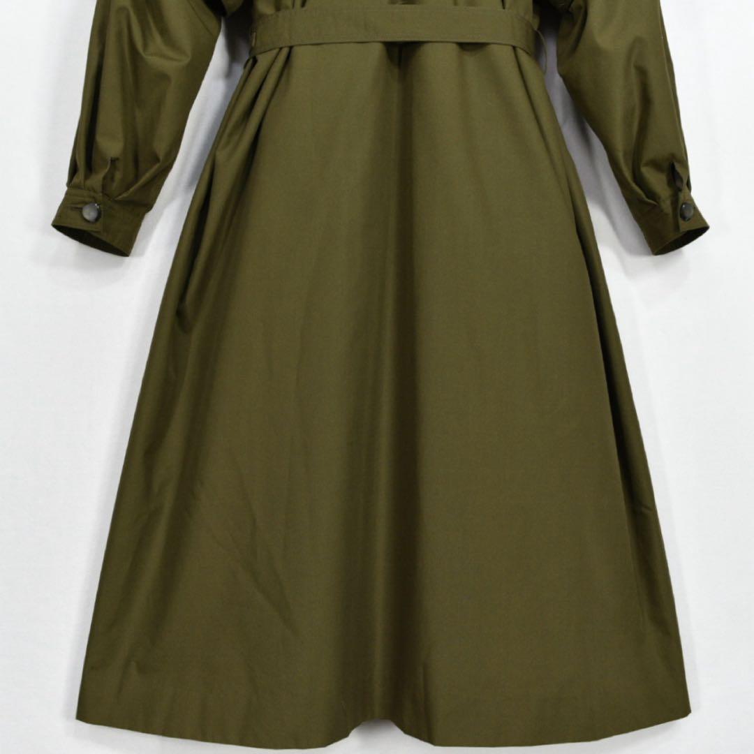 美品　hausammann+moos Diolen cotton ロングコート