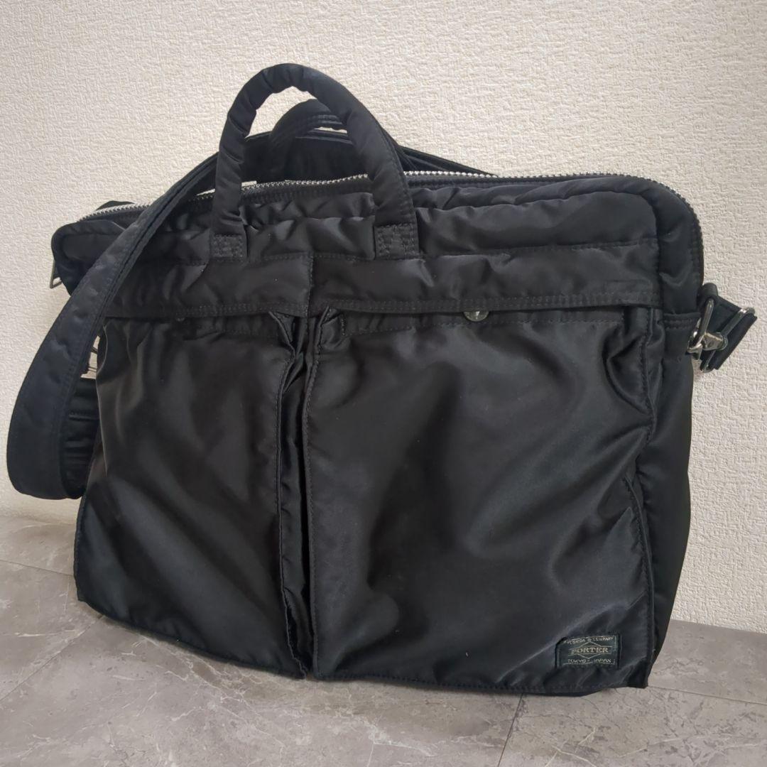 PORTER タンカー ナイロン ブラック ビジネスバッグ 2Way ポーター