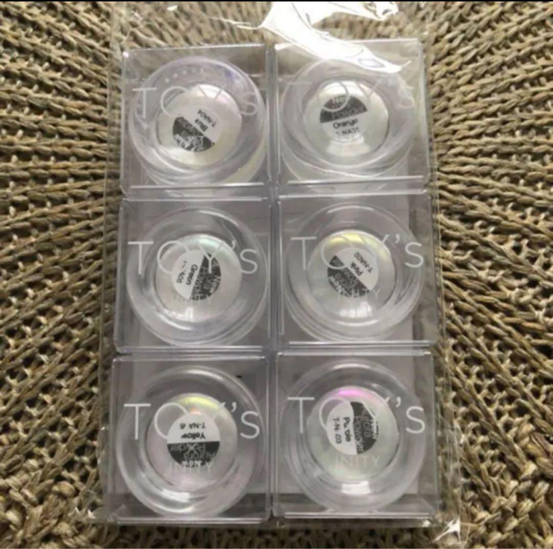 ラスト1 TOY’s×INITY ニューオーロラパウダー 6色セット