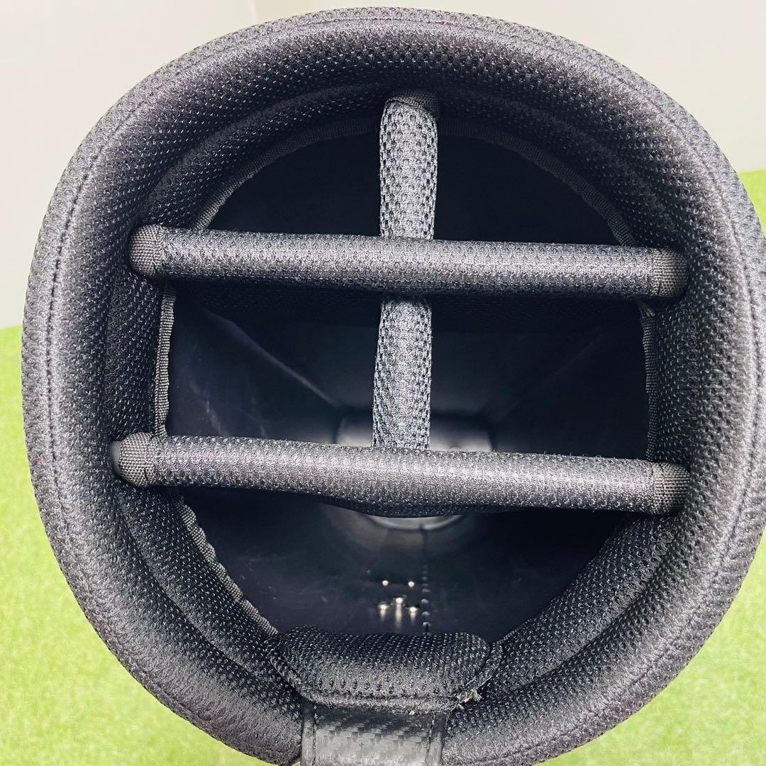 テーラーメイド キャディバッグ ゴルフ 黒 赤 ブラック メンズ