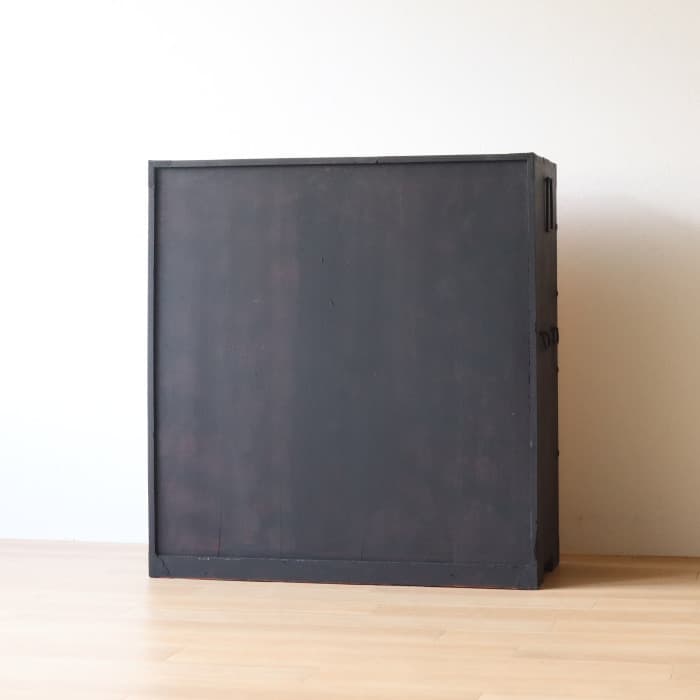 アンティーク 引出し６杯 スギ 無垢材 タンス ハイチェスト 古家具