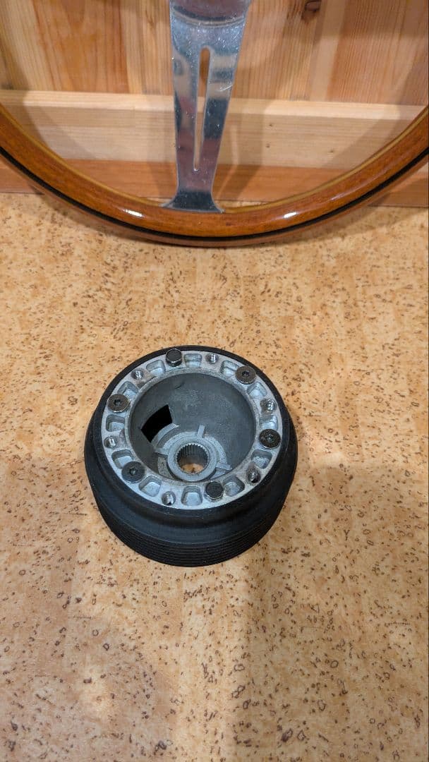 ワケアリ　ナルディ　NARDI　ウッドステアリング　ハンドル