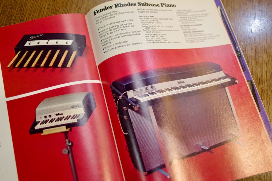趣味 Vintage 1970 Fender Full Lineup Catalog