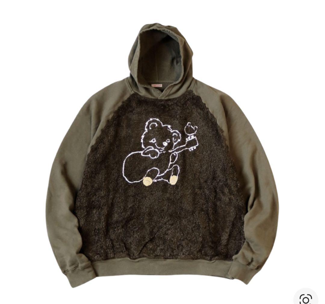 kapital キャピタルフディ 30 Fleece x Fur Grizzly