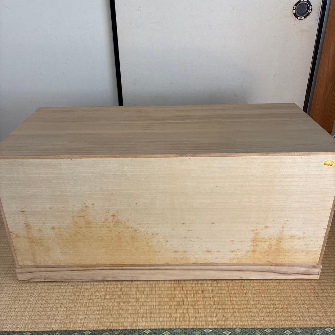 桐ダンス 桐箪笥 引き出し式 着物タンス 5段　土日特別価格