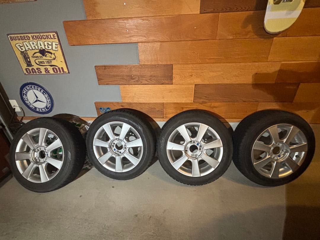 手渡し限定 スタッドレスタイヤ付き　15インチホイールセット　マルチ