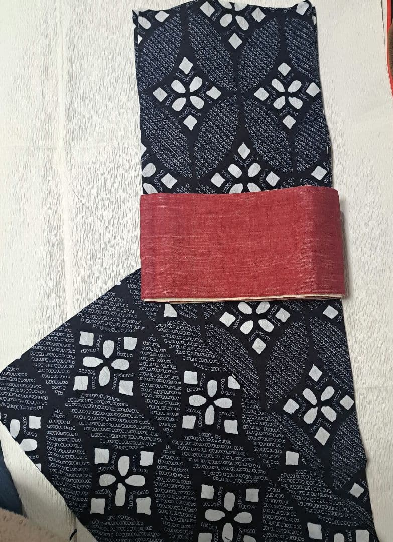 有松絞り 絞り浴衣 超美品 150/64