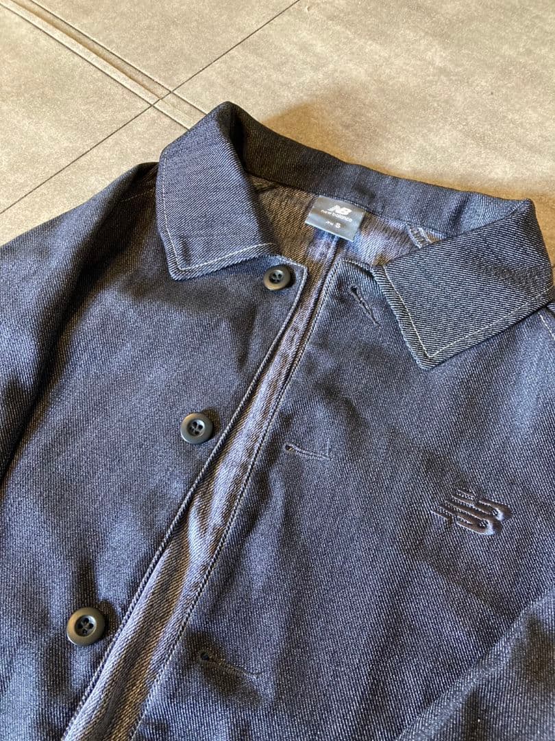 美品ニューバランス THE CITY デニム ライク Sサイズセットアップ