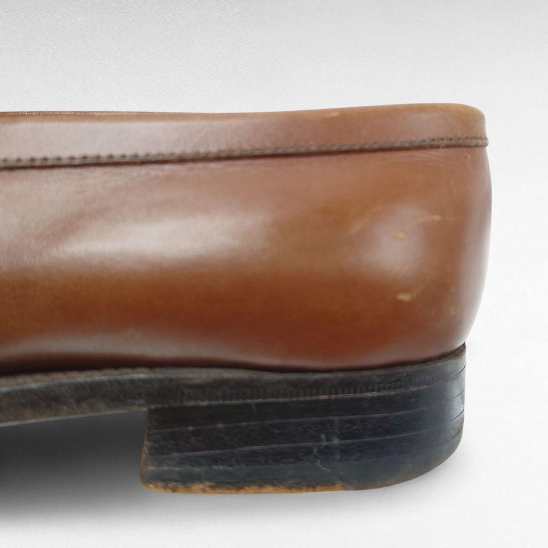 ヴィンテージ J.M. WESTON ブラウン レザー ローファー 2 1/2E