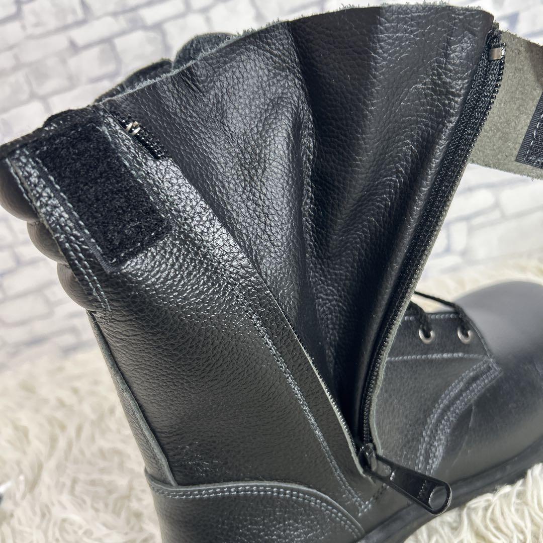 MIDORI安全　ミドリ　革製　安全靴　作業靴　JIS規格25.5 ラバーテック