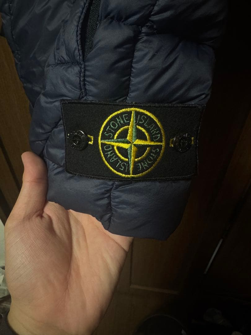 STONE  ネイビー ダウンベスト