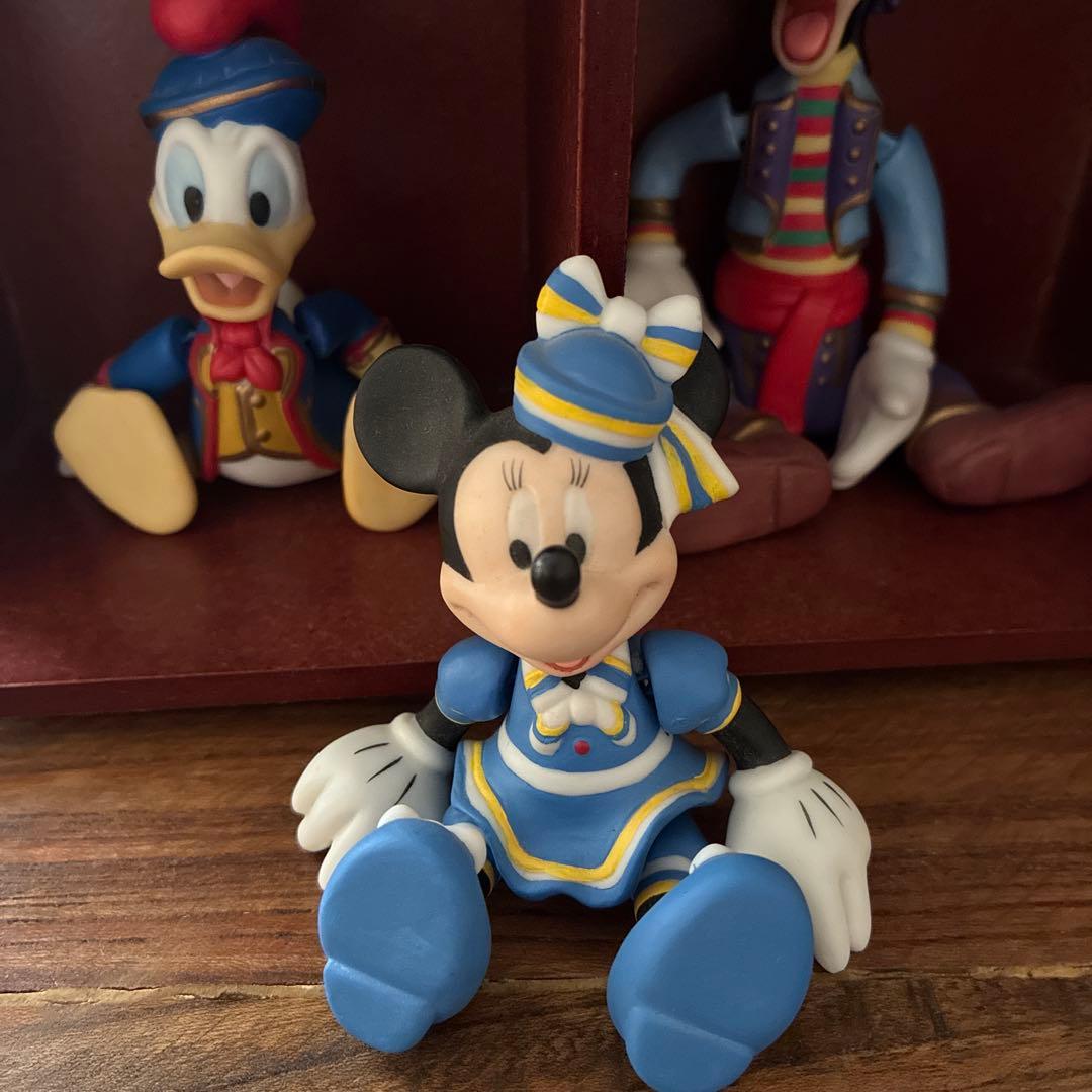 ディズニーシー✴︎Open記念陶器ミッキー他4体セット木箱入り❣️人形に傷なし