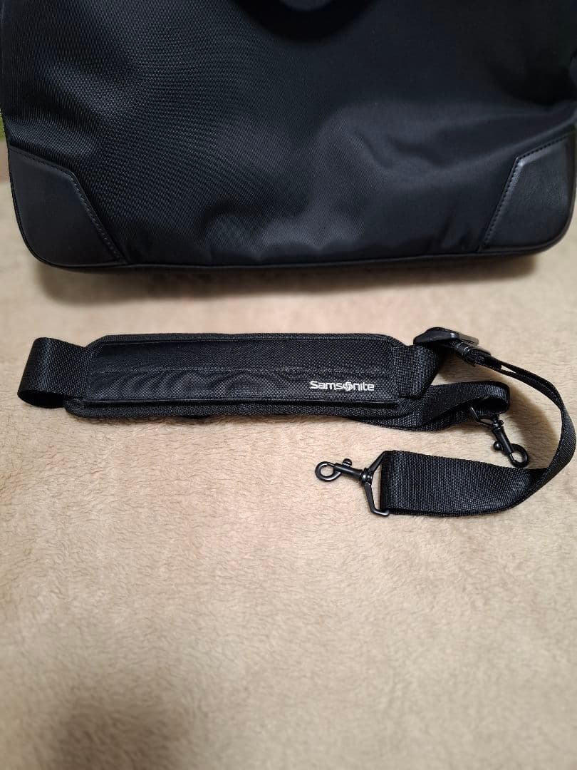 美品!サムソナイト エピッド3 ブリーフケース エキスパンダブル フルブラック