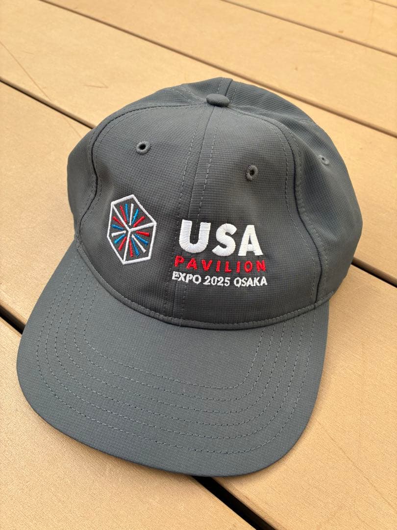 大阪万博　アメリカパビリオン　キャップ