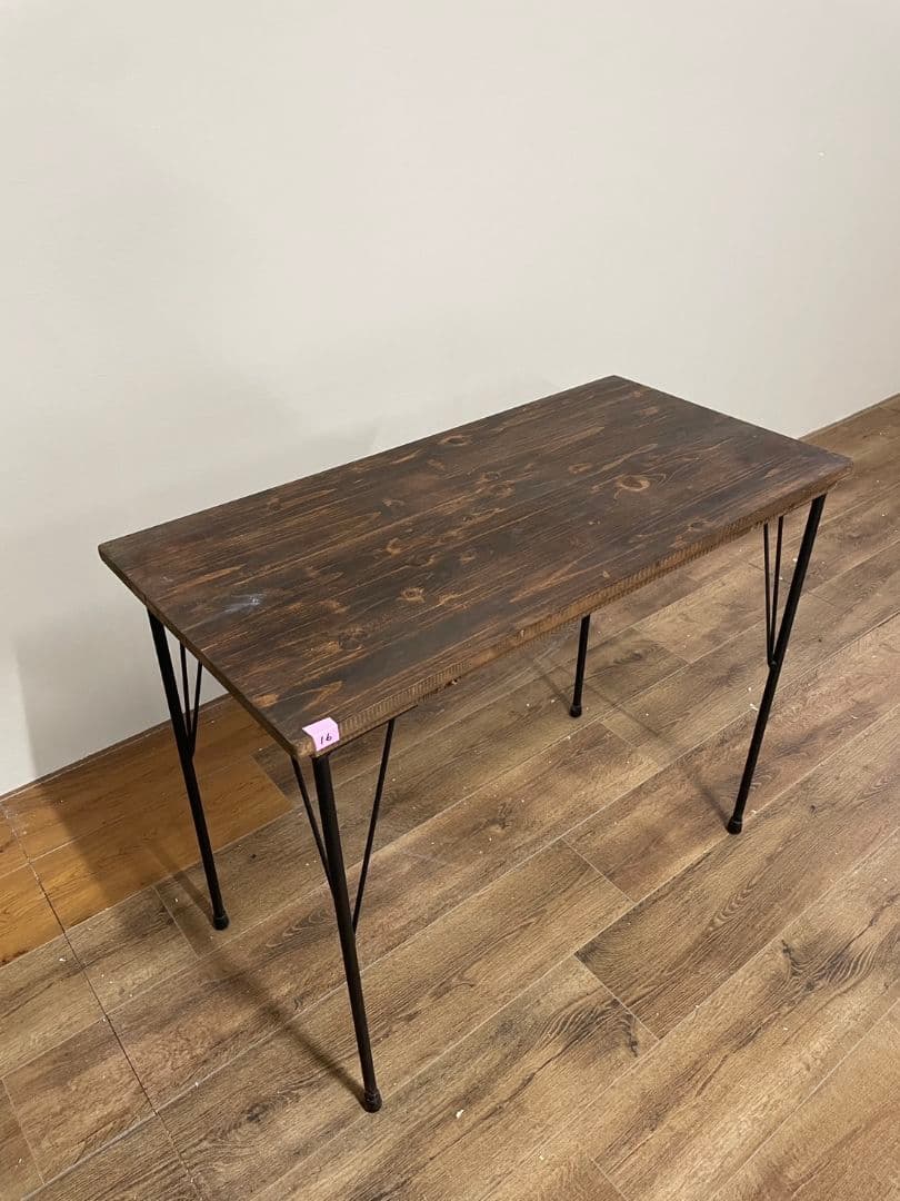 yoshithwin358　ウォールナット色　パソコンデスク　幅90cm