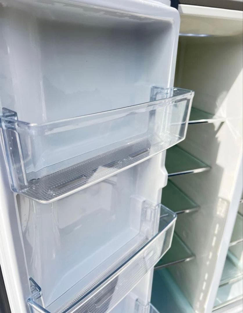 AQUA ノンフロン冷凍冷蔵庫 AQR-SBS45H (S) 2019 年