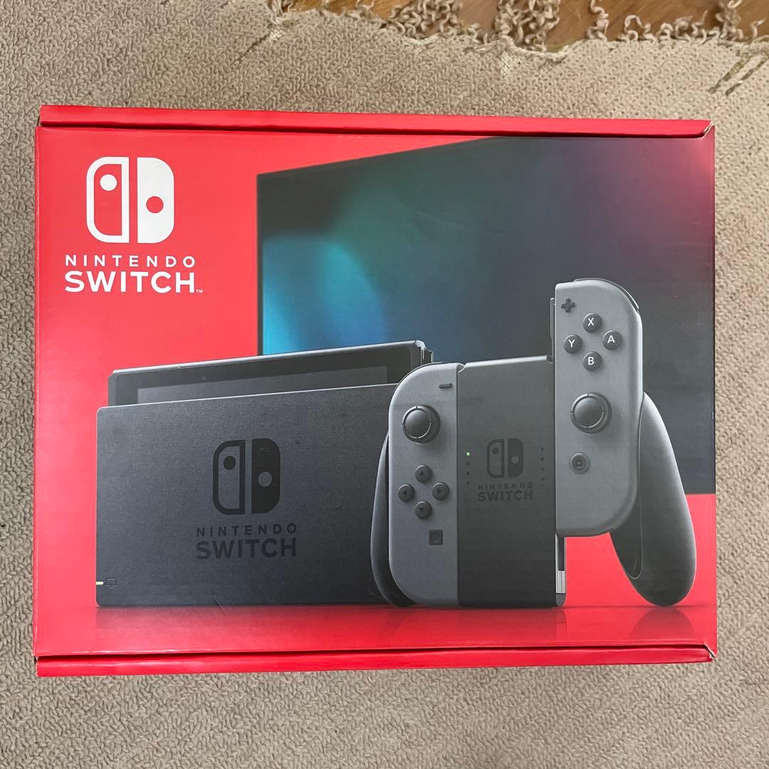 【未使用品】Nintendo Switch グレー【バッテリー強化版】