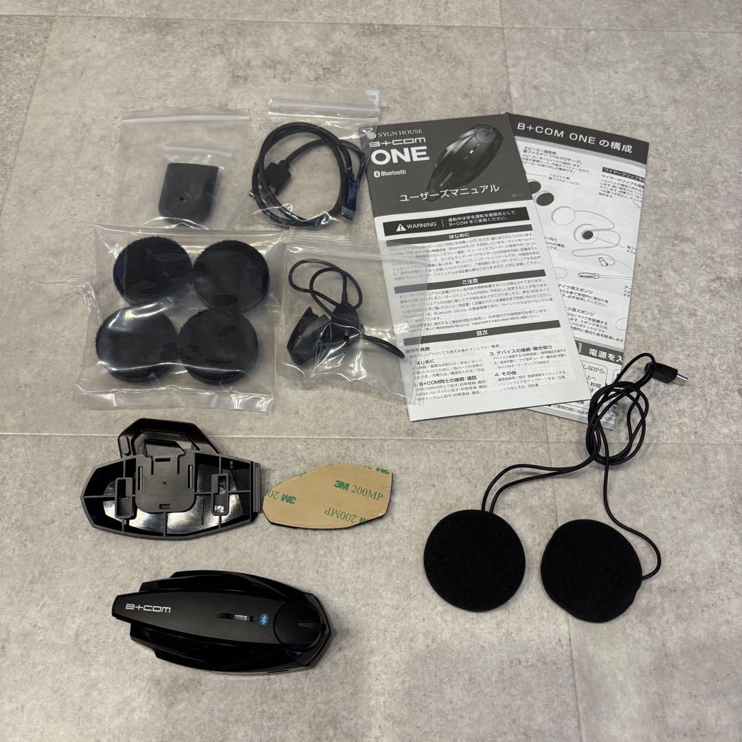 美品 B+COM ONE WIRE MIC UNIT