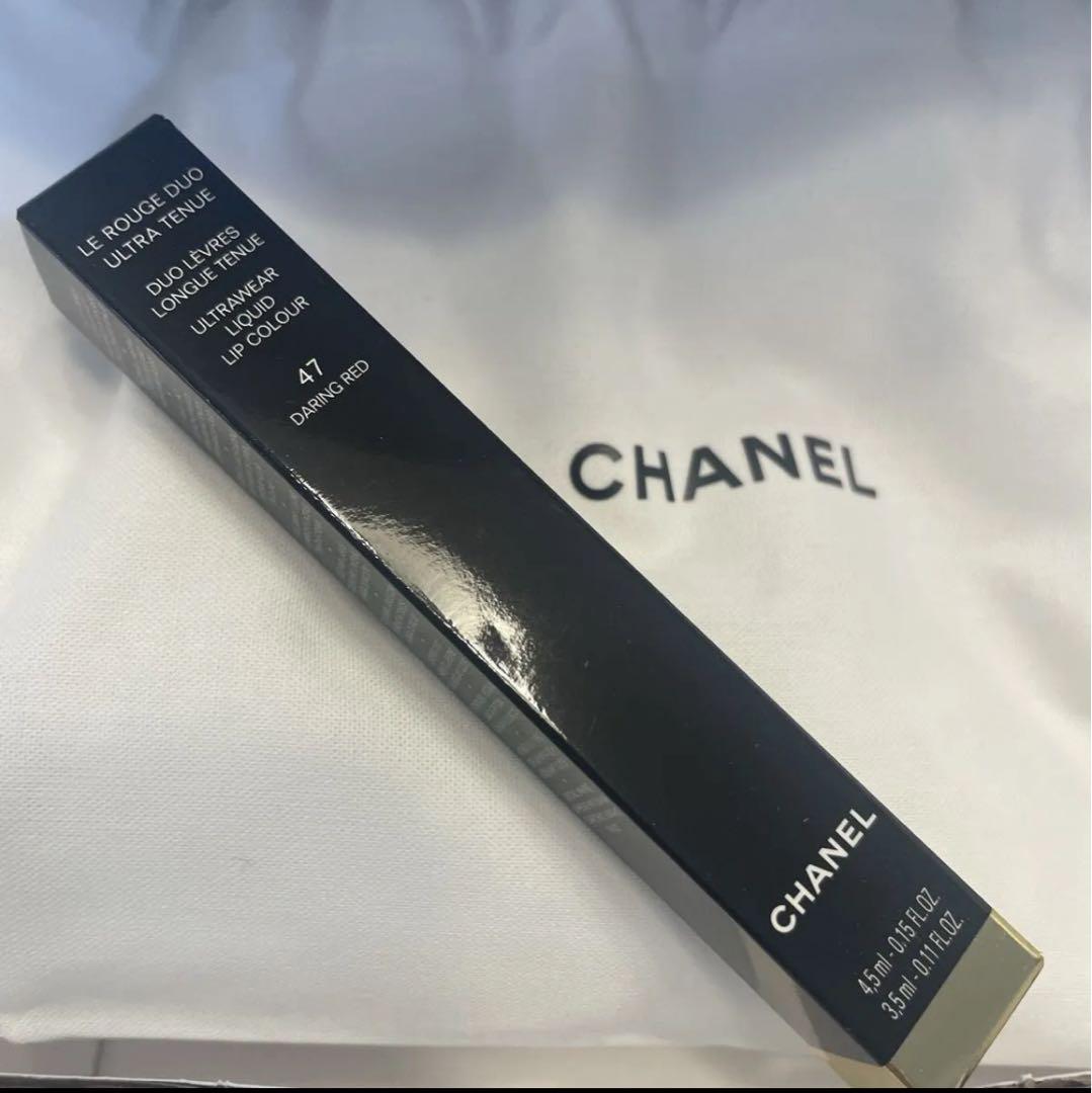 CHANEL ル ルージュ リップカラー　47 ダーリンレッド