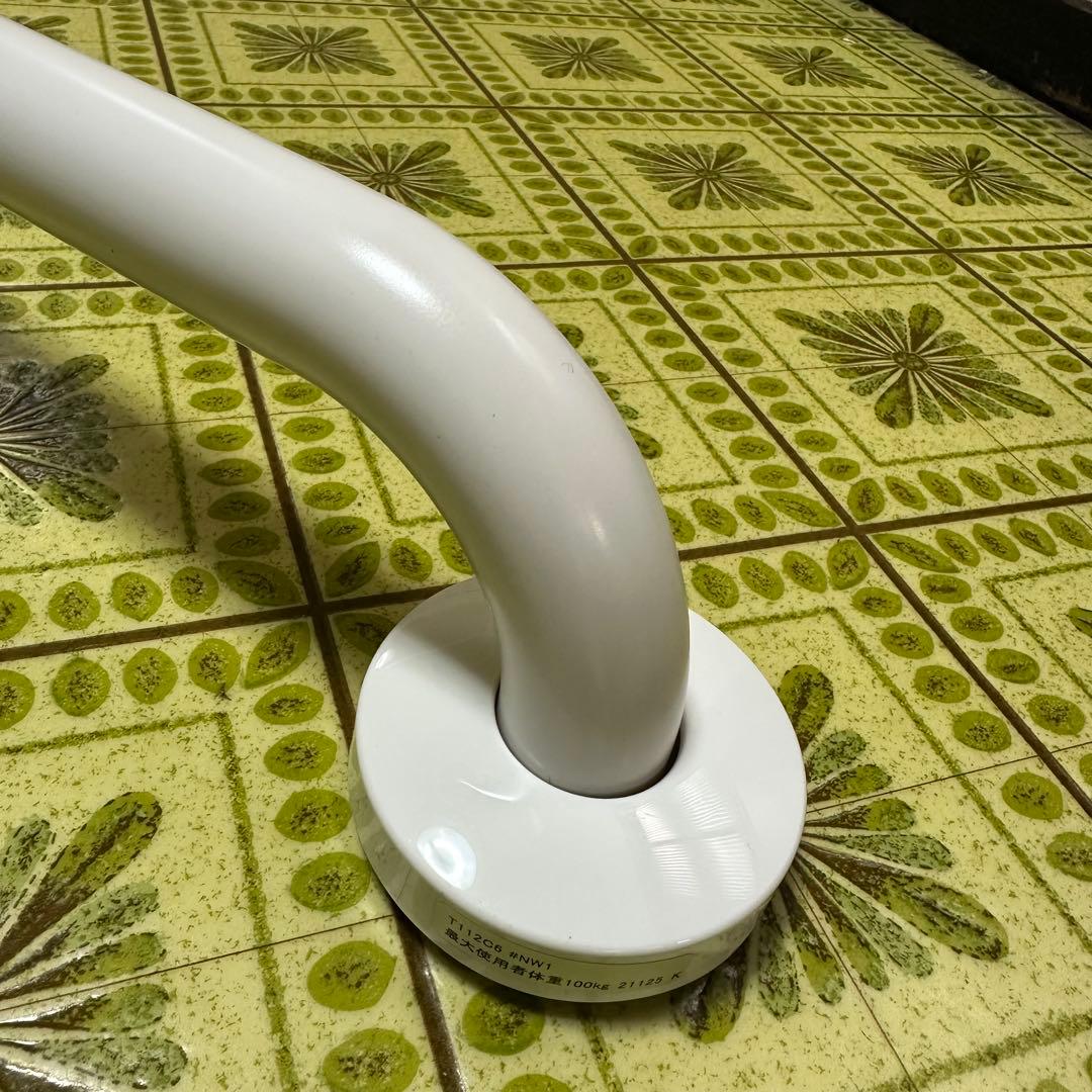 TOTO トイレ用 介護手すり Iタイプ・Lタイプ 2点セット 個人宅使用消毒済