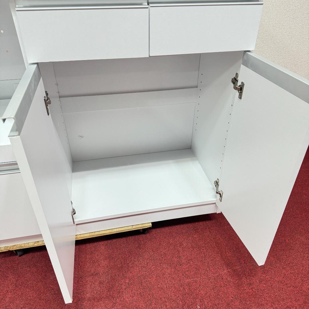 東京23区送料無料　美品キッチンカウンター　スリム レンジ台 コンセント付