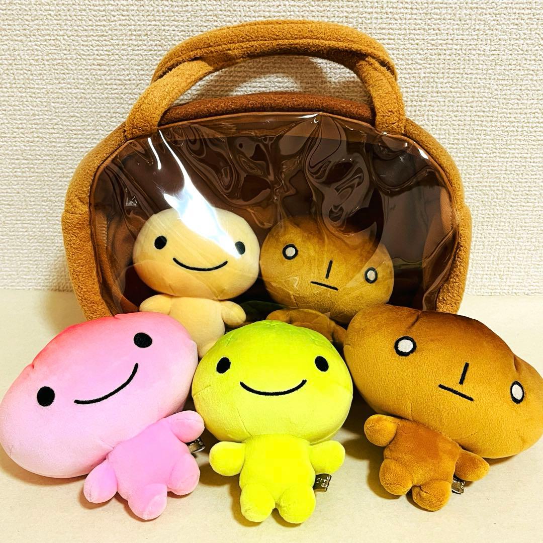 超激レア こげぱん受注限定ぬいぐるみセット メロンパン いちごパン 平成レトロ