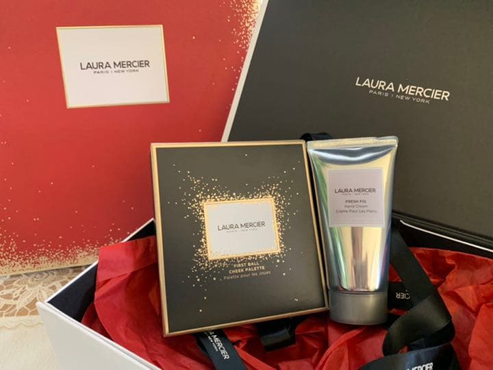 ❥ローラメルシエ❥ファーストボールチークパレット&ハンドクリームセット