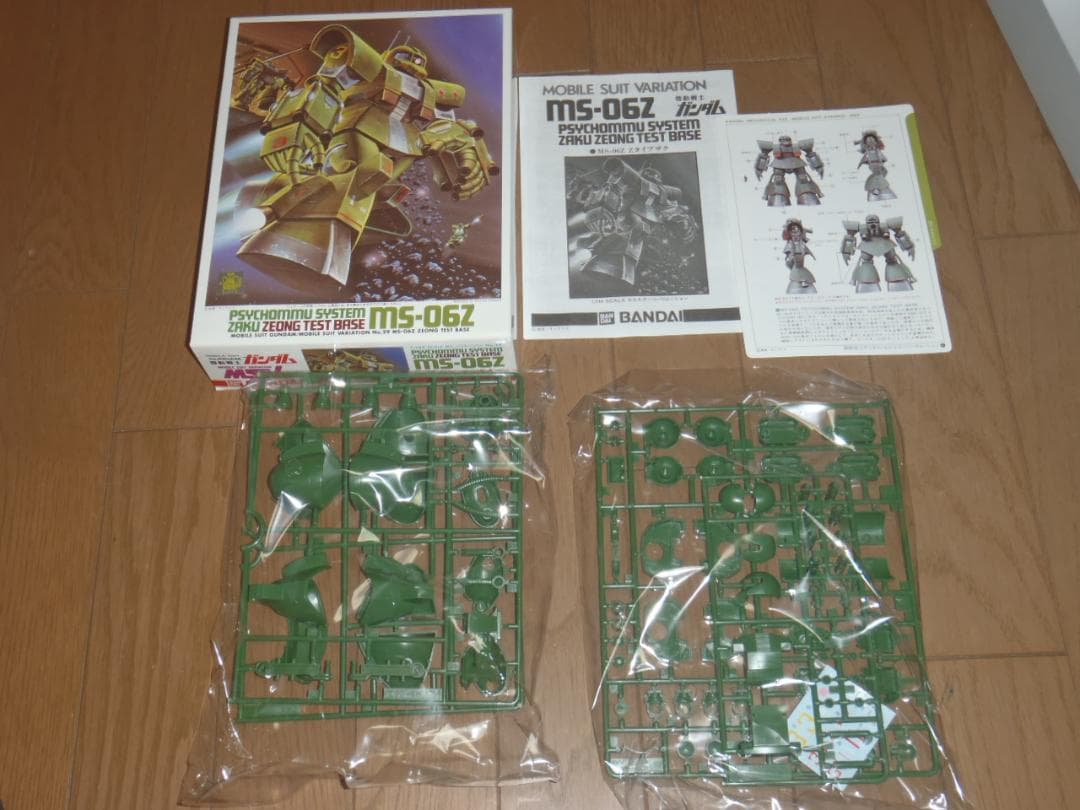 MSVザクシリーズ６体セット　旧キット　ガンプラ　機動戦士ガンダム パーツ欠品有