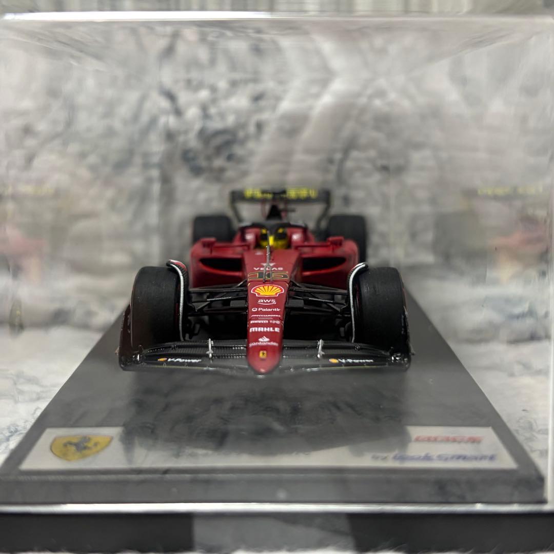 ルックスマート1/43 フェラーリ F1-75 ルクレール2022 イタリアGP