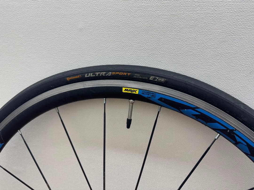 Mavic Cosmic Elite UST ブルー　スプロケット付き